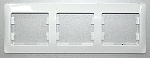 Рамка 3-м Glossa горизонт. бел. SchE GSL000103