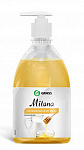 Крем-мыло жидкое GRASS Milana Молоко и мед 500мл
