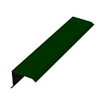Планка ветровая 95х125х2000 зеленый мох RAL6005