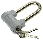 замок Навесной АL660L 60" дл. ручка, английский, 3 ключа, запирание ключом "ЕРМАК"