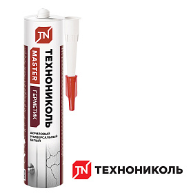 Герметик акриловый ТехноНИКОЛЬ универсальный белый 280мл