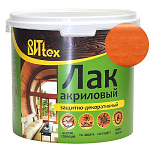 Лак защитно декоративный акриловый орегон ВИТtex/ВИТЭКС 3,3 кг.
