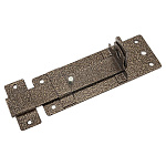 Засов накладной Секрет Киров ЗД-13 с проушиной антик бронза 