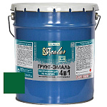 Грунт-эмаль  по ржавчине зеленая быстросохнущая ВИТ color 18 кг.