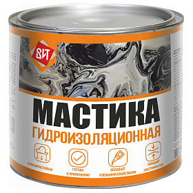 Мастика гидроизоляционная  1,6 кг.
