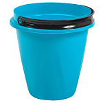 Ведро пласт. 5 л. Лайт голубое