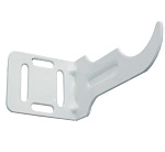 Кронштейн д/радиатора белый правый 