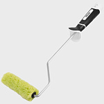 Валик-мини  велюр 100мм, удлиненная 2К ручка