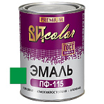Эмаль зеленая ПФ 115 ГОСТ ВИТ color  0,8 кг.