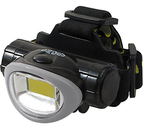 Фонарь ФАZА Налобный Н5-L3W-gy COB 3Вт 7500К 3 режима работы, IP44 3xAAA (не в компл.)