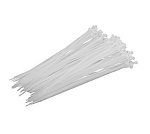 Хомут нейлоновый 4,8х300мм (100шт) белый