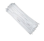 Хомут нейлоновый 3,6х300мм (100шт) белый