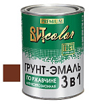 Грунт-эмаль по ржавчине 3 в 1 кр.-кор. ВИТ color  0,8 кг.