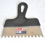 Шпатель фасадный нерж. зубчат.200 мм. зуб 8 мм. "USPEХ"