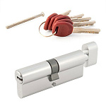 Механизм цилиндровый JM-80-C-CR хром АVЕRS ключ-завертка, 5 ключей