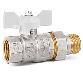 Кран шаровый с америк. вн-нар 1/2 баб. LD Pride