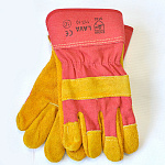 Рукавицы с замшевой накладкой