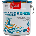 Гидроизоляция готовая полимерная СТАРАТЕЛИ Sonora W6 5 кг ведро  