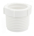 Футорка 1х3/4" полипропиленовая, из АБС пластика