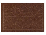 Коврик грязезащитный влаговпитывающий, 40х60 см, корич, узор, Natverk, 93686