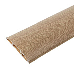 Наличник ПВХ 65х15х2200 дуб беленый с кабель-каналом