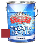 Эмаль вишня ПФ 115  5 кг.