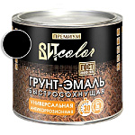 Грунт-эмаль быстросохнущая универсальная черная RAL 9005 ВИТ color/ВИТ колор  1,8 кг.