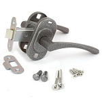 Ручка-защелка ОМЕГА ЗЩ 2.03 серебро