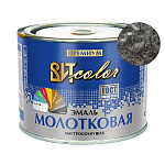 Эмаль с молотковым эффектом  "Темно-серая" 0,4 кг.