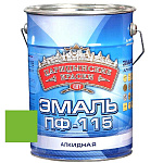 Эмаль салатная ПФ 115  5 кг.