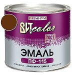 Эмаль шоколад ПФ 115 ГОСТ ВИТ color/ВИТ колор  1,8 кг.