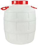 Бочка 50л "Бочонок" белая