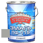 Эмаль светло-серая ПФ 115   5 кг