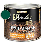 Грунт-эмаль быстросохнущая универсальная зеленый мох RAL 6005 ВИТ color/ВИТ колор  1,8 кг.