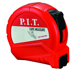 Рулетка 7.5м х 25мм с фиксатором, ABS  P.I.T. HTPM01-75MA
