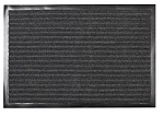 Коврик грязезащитный, 50х80 см, прямоуг, резина, с коврол, сер, Floor mat Комфорт, ComeForte, XT-300