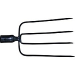 Вилы 4-хрогие навозные сварные из калиброванной стали