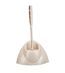 Ерш для туалета Idea, Блеск, напол, уголок, полипроп, беж мрамор, М 5012