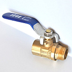 Кран шаровый 1/2" ГШ ручка