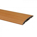 Наличник ПВХ 65х15х2200 вишня с кабель-каналом