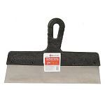 Шпатель нерж. сталь, 300 мм, прямой, рукоятка пластик, Bartex