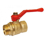 Кран шаровый вн.-нар. DN-40 рычаг Галлоп