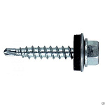 Саморез д/мет.черепицы 5,5х19 мм. (250 шт.) цинк  