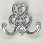 Крючок-вешалка КВ 41/хром эффект