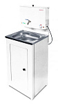Умывальник "Акватекс" 500х450 белый (ЭВН-20л + мойка нерж.)