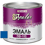 Эмаль синяя ПФ 115 ГОСТ ВИТ color  1.8 кг.