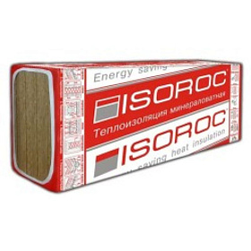 Теплоизоляция "Изолайт Л" "ISOROC" ( 1000*600*50) (0,24 м3=4,8 м2) 8шт/уп 