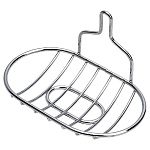 Мыльница подвесная овальная W2732 (крепление: присоска)