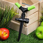 Разбрызгиватель Grandy двухлепестковый, на ножке, вращающийся, быстросъемный JS-2223