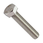 Болт шестигранный 8х180мм. с полной резьбой 